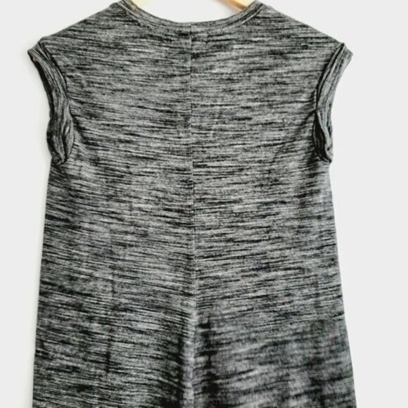 CLOTH & STONE | Anthropologie Melange T-Shirt Dress Gray Space Dye Sz XS - Picture 8 of 11